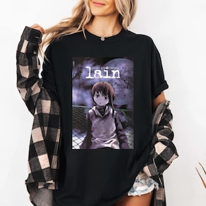 Unisex Lain Shirt, Lain, Lain Iwakura, Serial Experiments Lain Shirt, Serial Experiments Lain T Shirt, Anime Tee, Lain Design, Manga