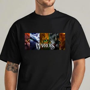 Warrior Cats Shirt, Warrior Cat Shirts, Warrior Cat Shirt, Warrior Cats, Warrior Shirt, Warrior Cat, Warrior Cats T Shirt, Warrior Cats Tee