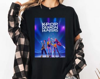 Kpop Demon Hunters Shirt, Kpop Demon Hunter, Kpop Demon Hunter tshirt, Tshirt Kpop Demon Hunters, Demon Hunter, Kpop Shirt, Kpop Merch,