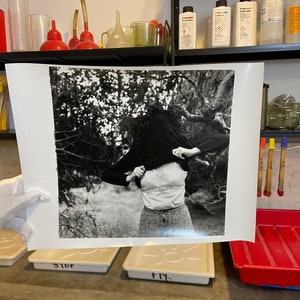 Lista 11x14 Silver Gelatin Print Photography Medium Format Rolleiflex Art Photograph Darkroom Analogue Signed Unframed