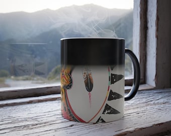 Color-Changing Horse Mug, Art Collectors Coffee Cup