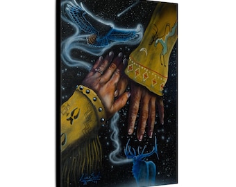 Elk Dreamers 12x16 n 16x20 Canvas Gallery Wraps