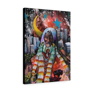 I am brown Canvas- original available contact directly 1700 Gallery Wraps