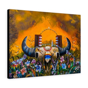 Wounded Knee Canvas Gallery Wraps