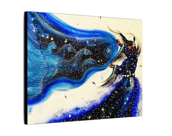 When She Calls Them 12x16 n 18x24 Canvas Gallery Wraps