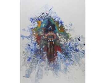 Good and beautiful woman - respect for all life Canvas Gallery Wraps