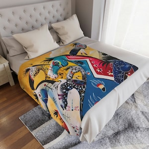 True Colors 3 sizes to choose from Minky Blanket