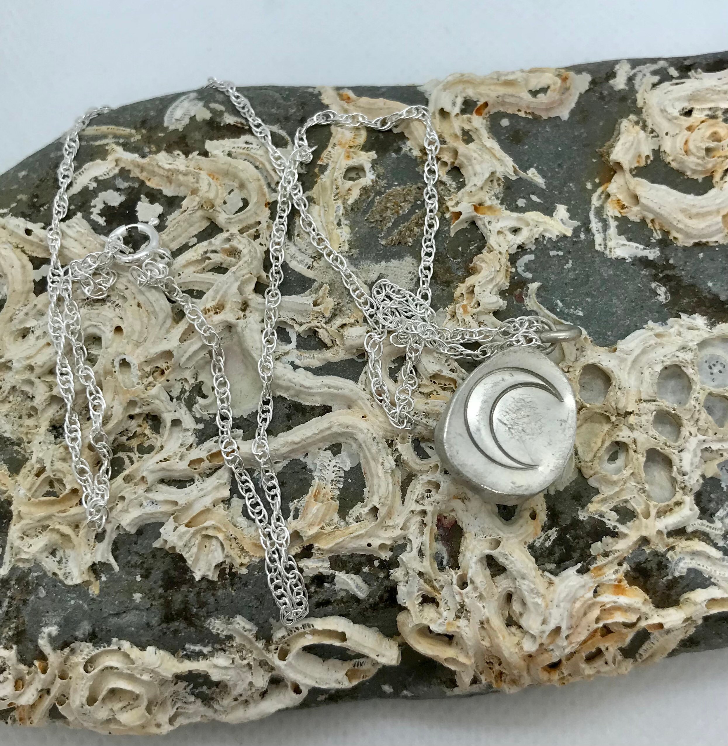 Cornish sea glass pendant Etsy