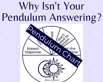 Pendulum Chart For When Your Pendulum Isn't Responding