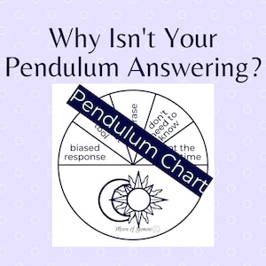 Pendulum Chart For When Your Pendulum Isn't Responding image 1