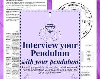 Pendulum Interview Chart and Workbook