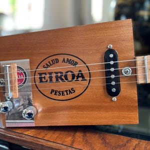 JonBoy Eiroa 4 String Cigar Box Guitar