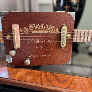 JonBoy La Palina Illumination 4 String Cigar Box Guitar