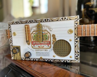 JonBoy Arturo Fuente Amplitar 4 String Cigar Box Guitar