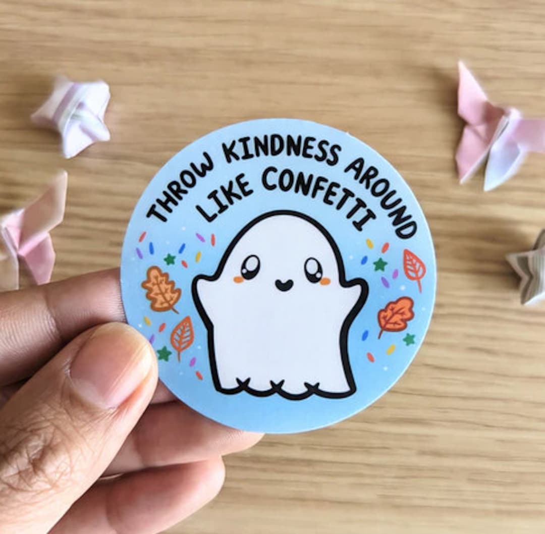 Throw Kindness Around Like Confetti Die Cut Vinyl Sticker Etsy throw-kindness-around-like-confetti-die-cut-vinyl-sticker-etsy