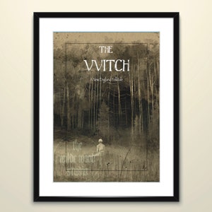 The Witch VVitch - Art print - Alternative Movie Poster - Home Decor - Horror