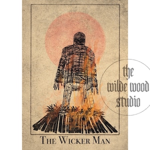 The Wicker Man - Folk Horror - Alternative Move Poster