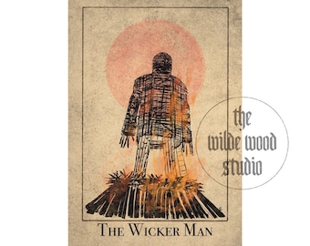 The Wicker Man - Folk Horror - Alternative Move Poster