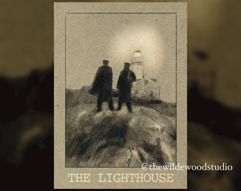 El faro - Lámina artística - Póster de película - Decoración del hogar - Alternativa - Terror