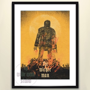 The Wicker Man - Folk Horror - Alternative Move Poster