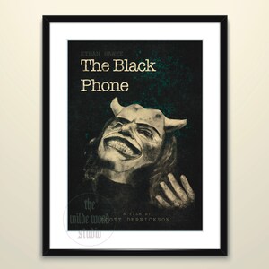 The Black Phone - Art print - Movie Poster - Home Decor - Alternative - Horror