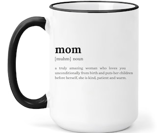 Mom Coffe Mug, Coffee Mug, Gift For Mom, Gag Gift, Humor Mug, Mom Coffee Mug, Definition Funny Gift, Unique Gift