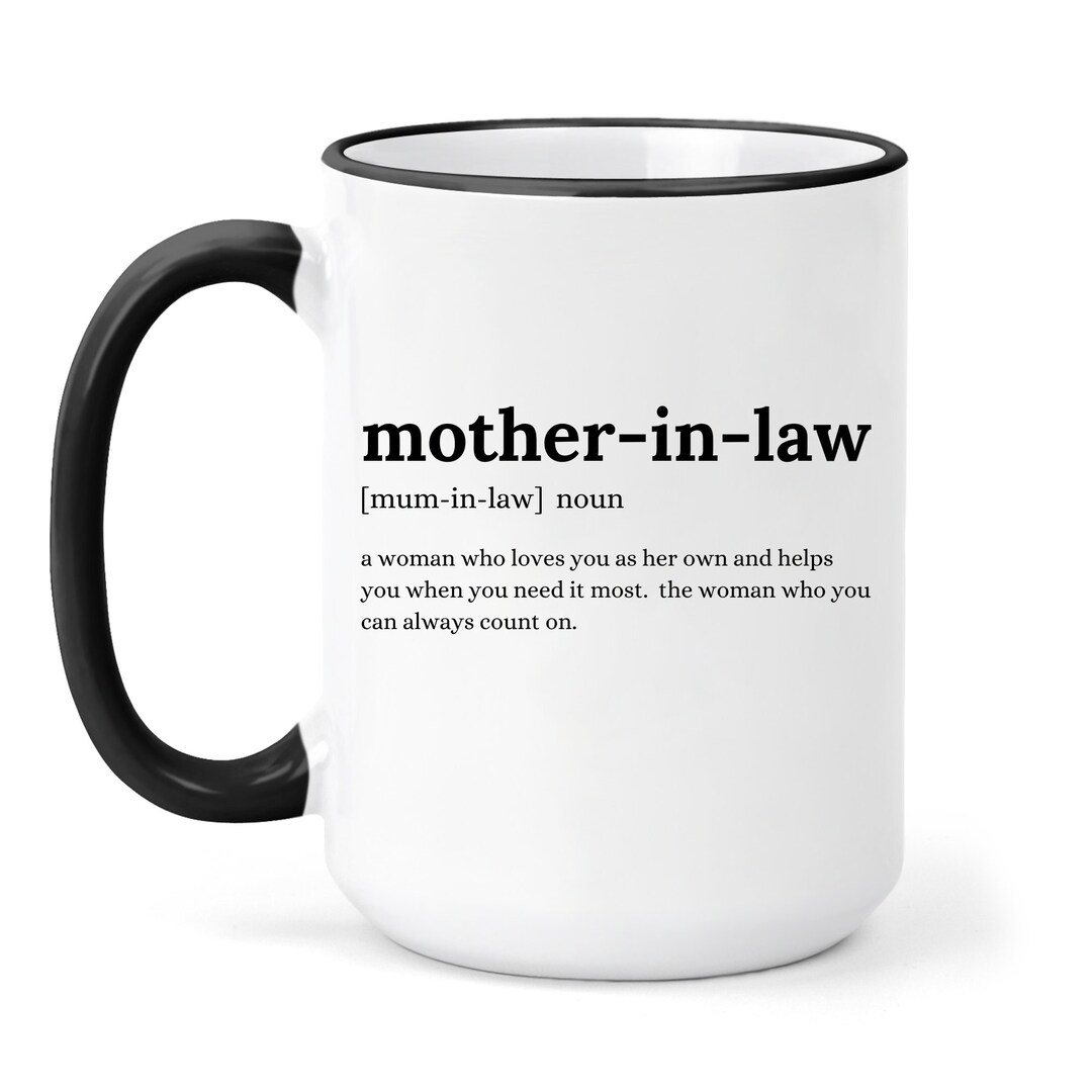 Lifecapido 'Favorite Mother In Law' Insulated Coffee Mug 14oz - Rose Quartz, Stainless Steel Gift Set