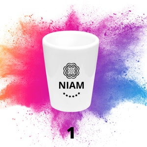Gift Set Hmong Niam & Txiv Shot Glass Gift Set For Mom And Dad