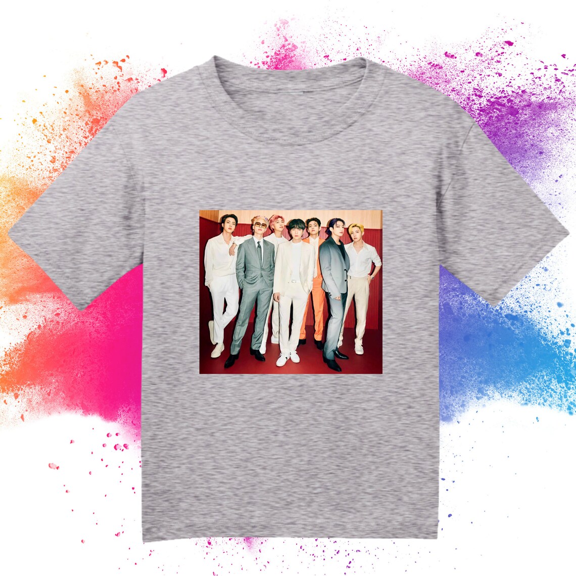 bts wearing butter shirt