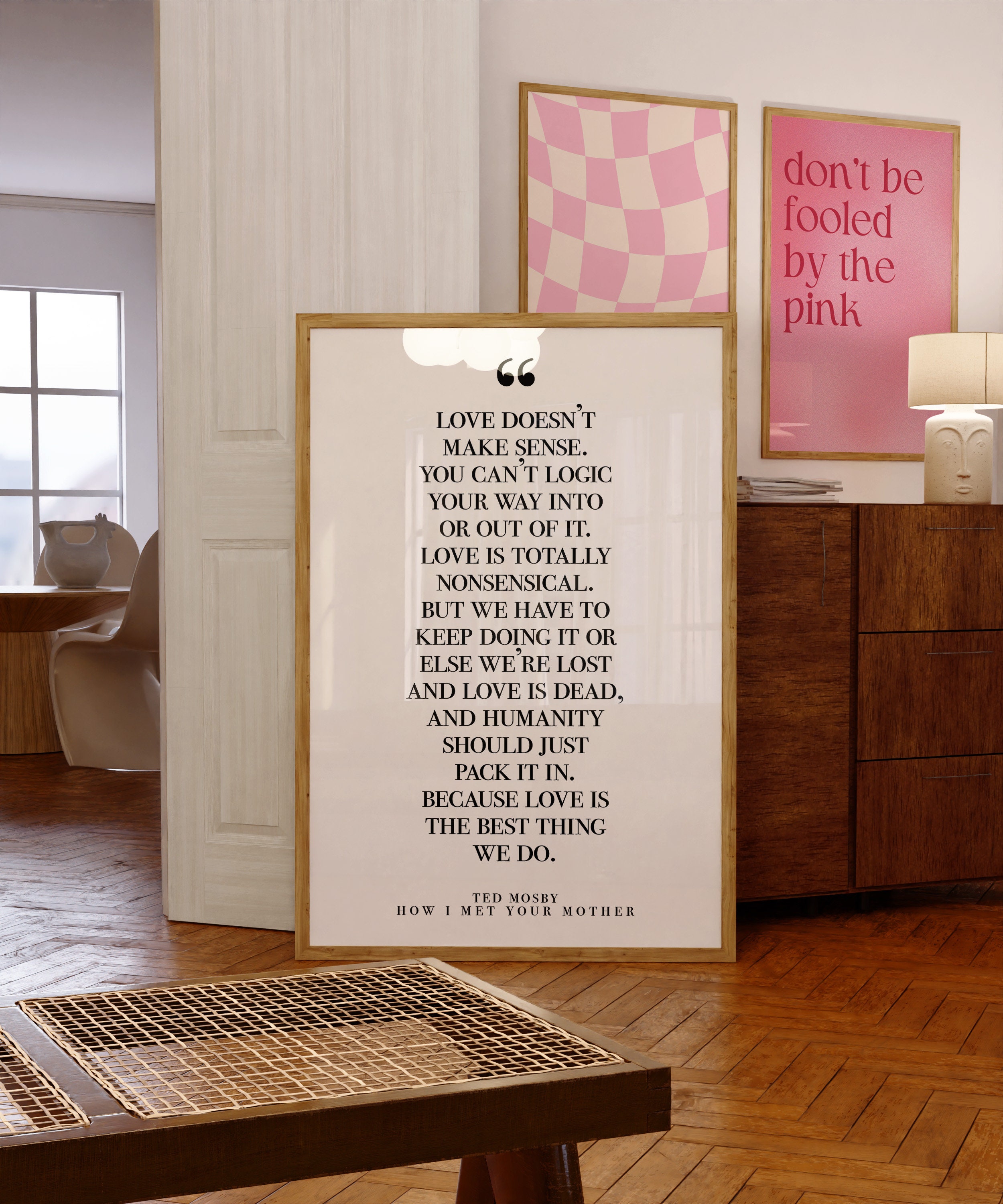 How I Met Your Mother TV Show Quote Printable Art, Inspiring Ted Mosby, Love  is the Best Thing We Do, Trendy Aesthetic Digital Print Decor - Etsy Israel, image size:2500x3000