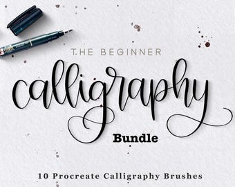 Procreate Kalligraphiepinselset