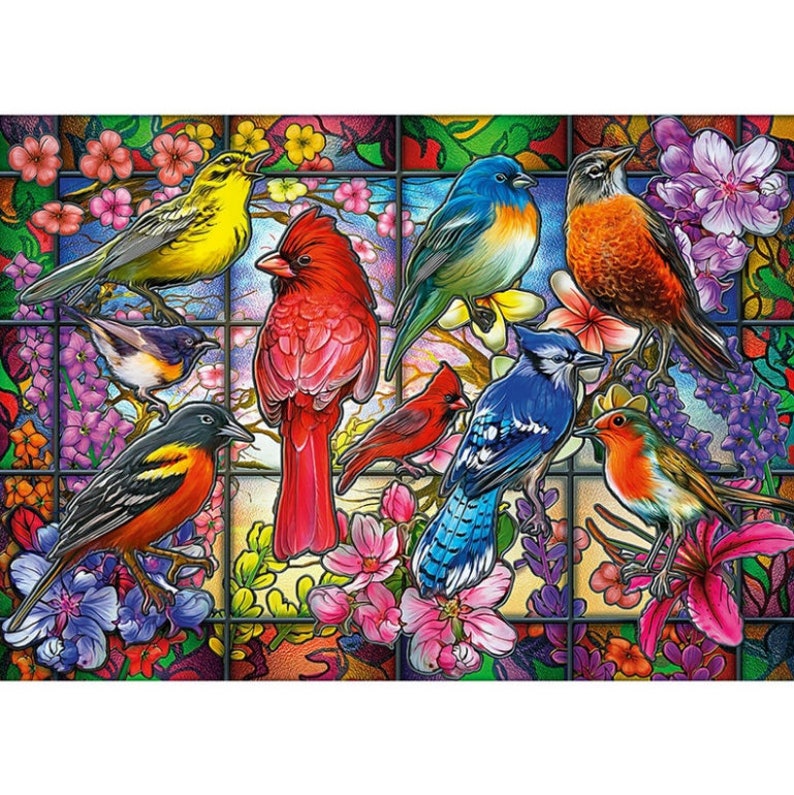 Fast delivery flower service bird 5D Over item handling DIY diamond round c square painting