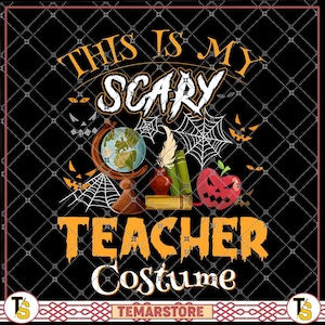 This Is My Scary Teacher Costume for Halloween. Fantastic for Online  Distance Learning. Make an Impact with Your Students! | Essential T-Shirt