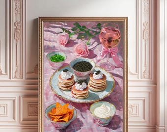 Caviar Print: Foodie Wall Art (Digital Download)
