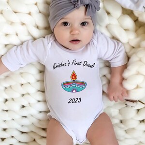 Baby diwali outfit top