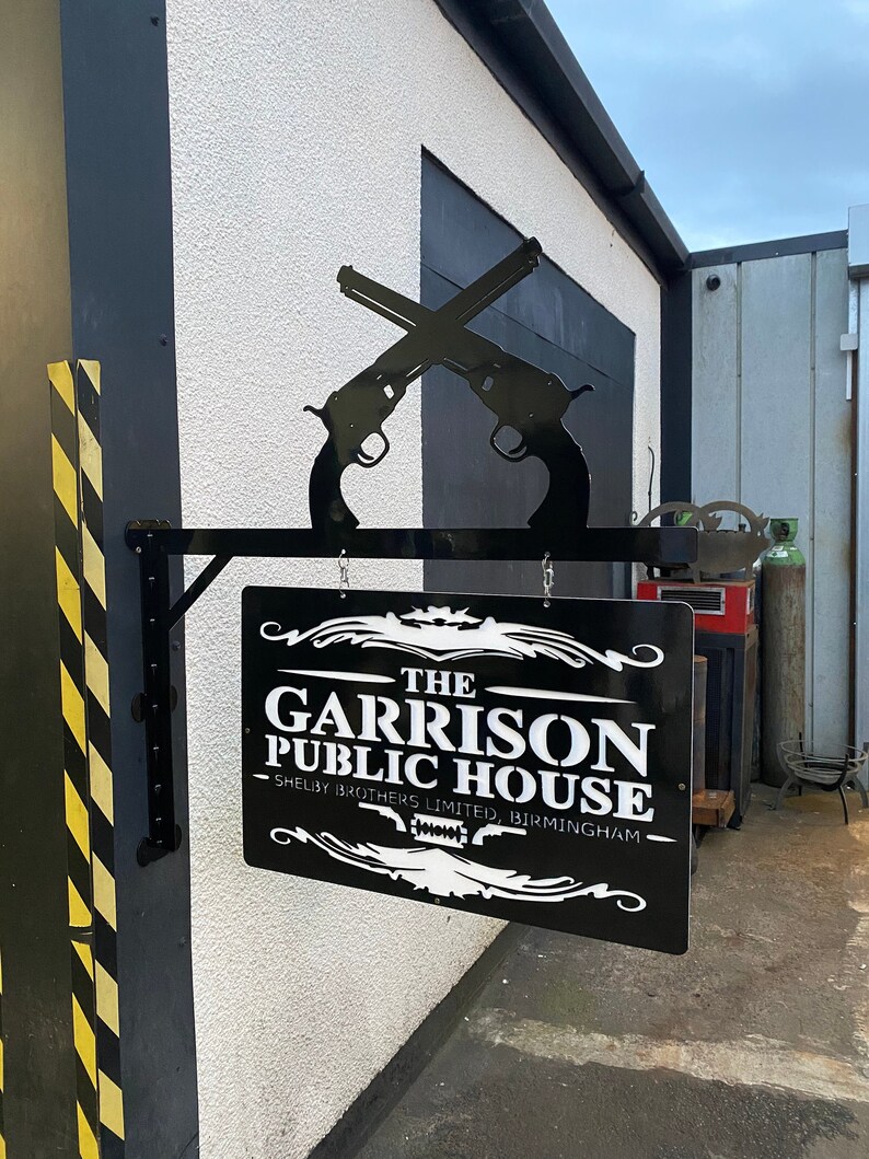 Peaky Blinders Garrison Pub sign 680mm | Etsy