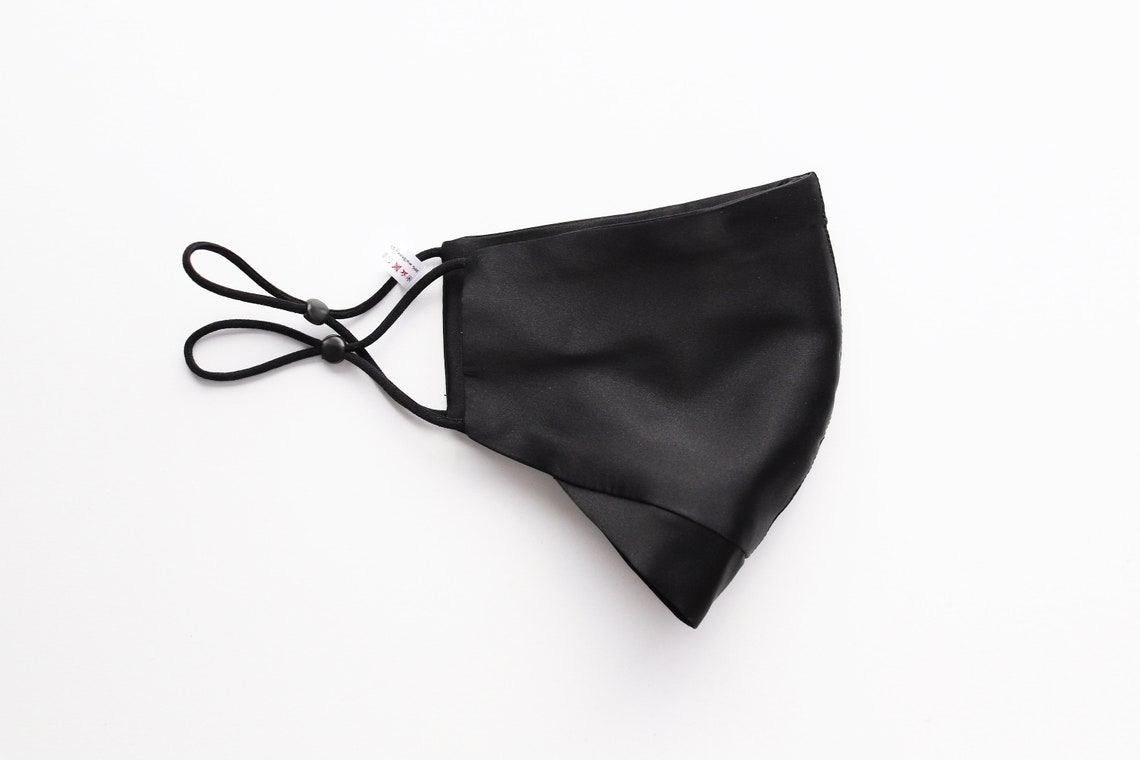 Mulberry Silk Face Mask Made in UK With Nose Wire and Etsy UK