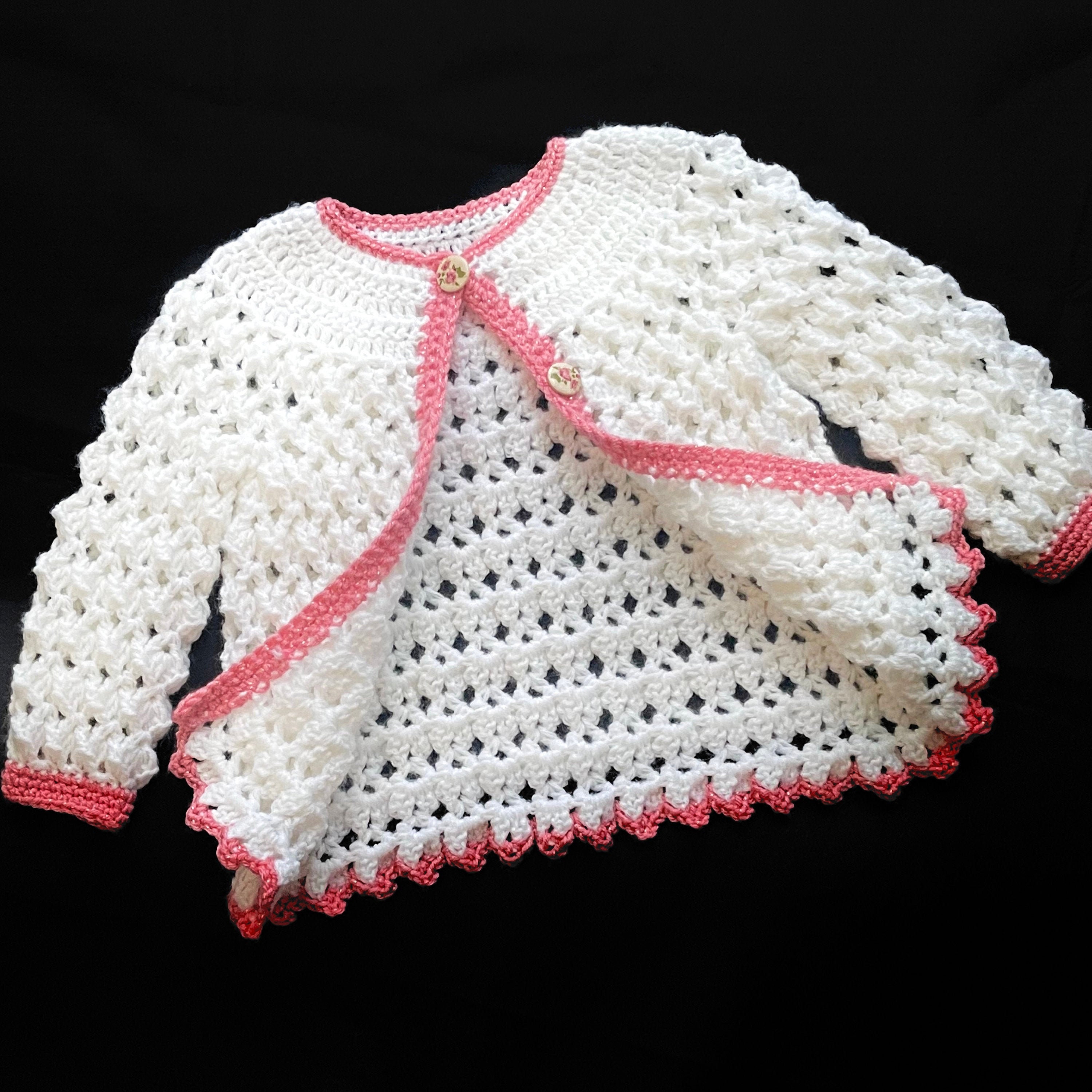 Digital PDF Crochet Pattern: Marshmallow Crochet Cardigan Digital PDF Crochet Pattern: Marshmallow Crochet Cardigan