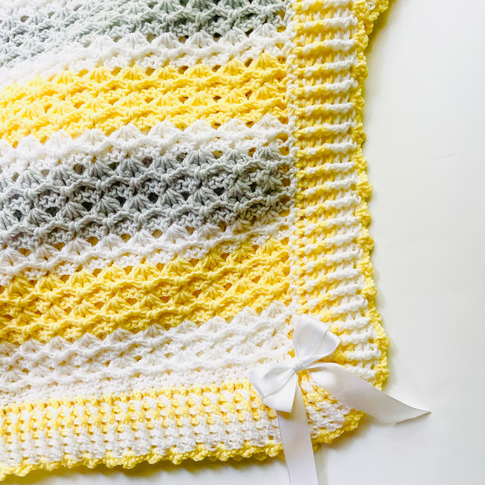Digital PDF Crochet Pattern Crochet Baby Blanket Pattern With Etsy
