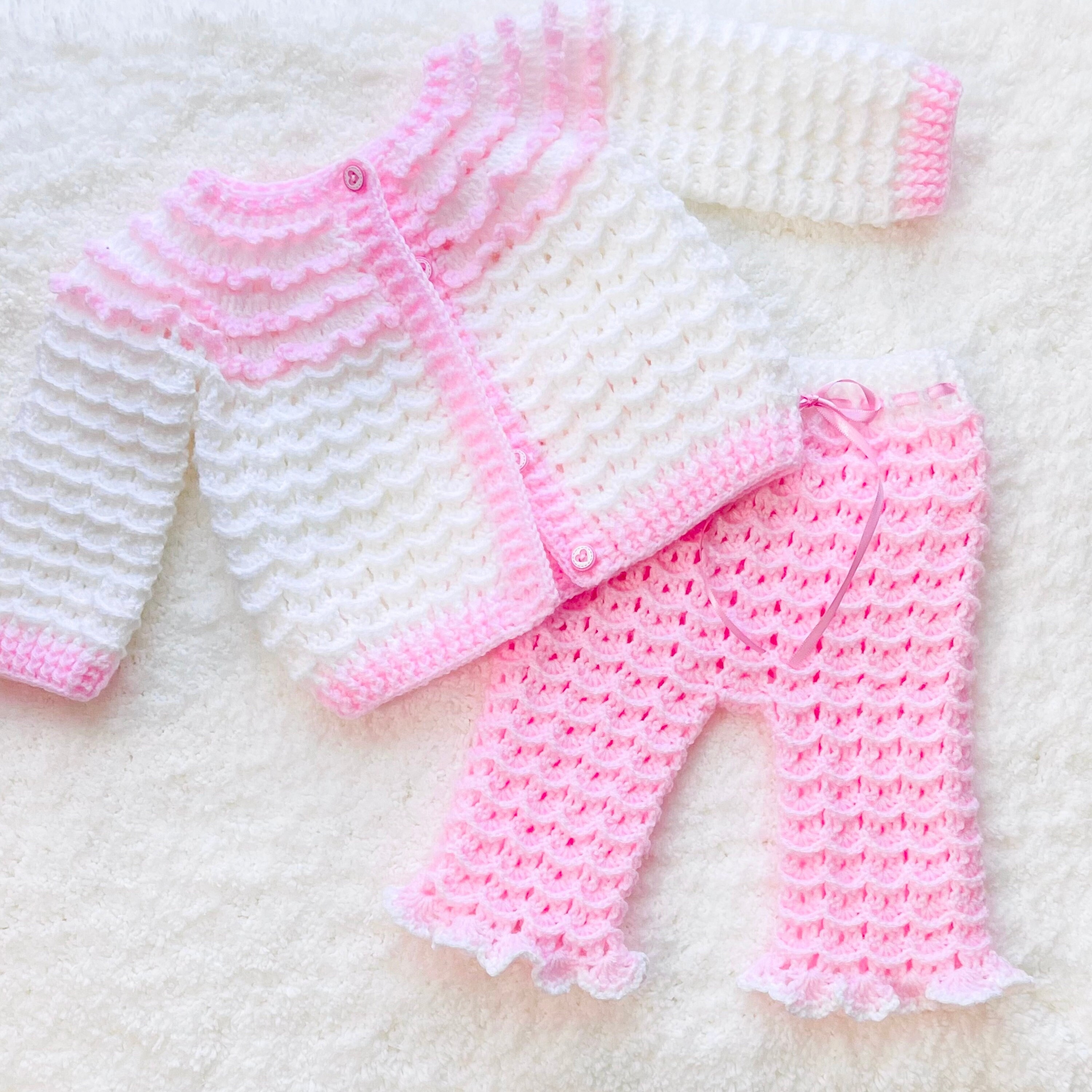 Pantalon bebe crochet patron hotsell