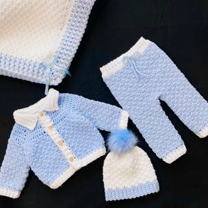 Digital PDF Crochet Pattern: Crochet Baby Blanket Pattern With Easy ...