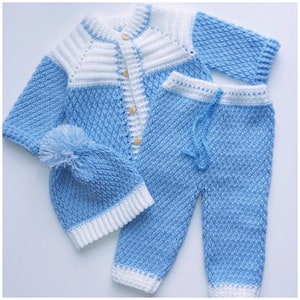 Digital PDF Crochet Pattern: Crochet Baby Beanie Hat for Boys and Girls ...