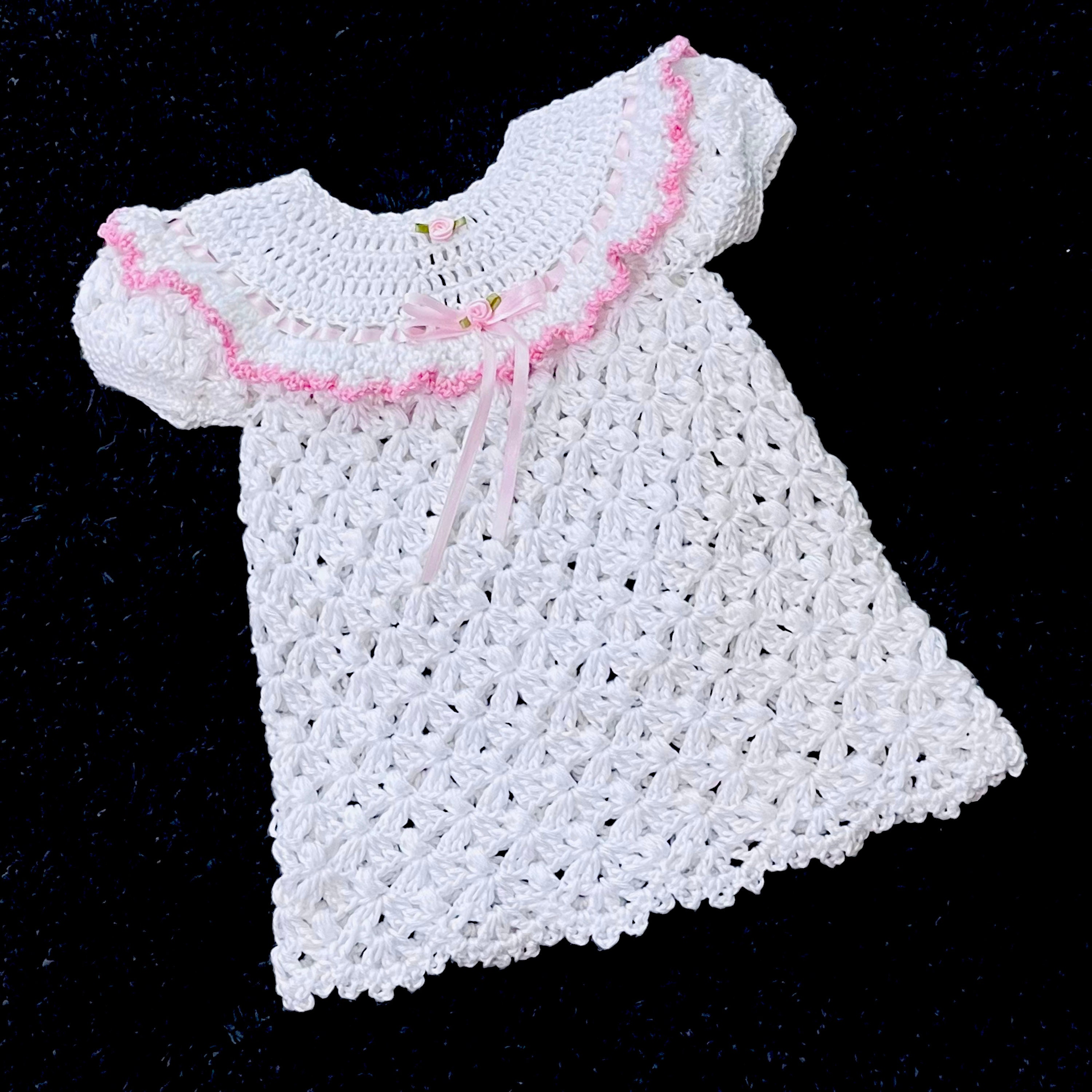 batas de bebe en crochet