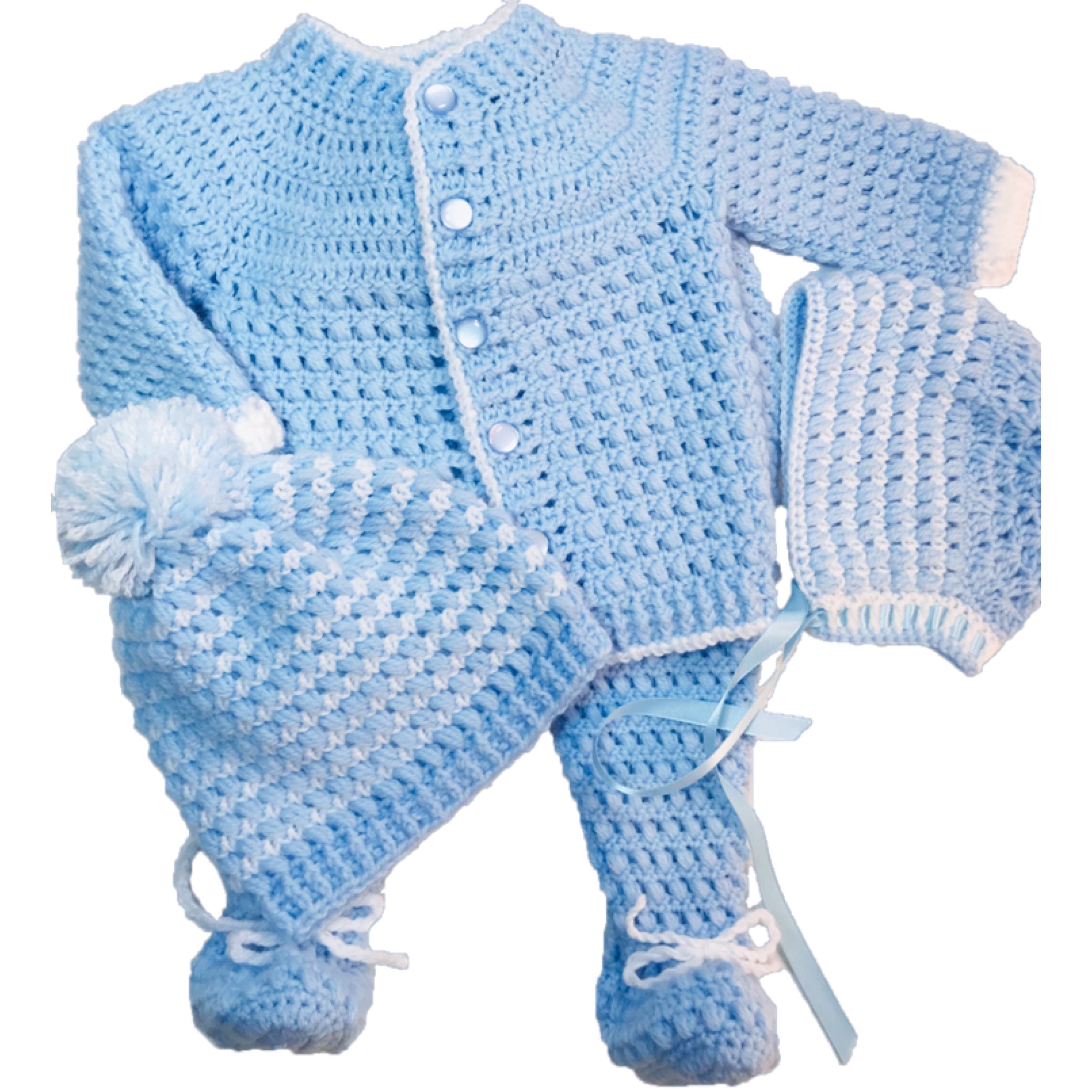 Digital PDF Crochet Pattern: Bean Stitch Crochet Baby Pants | Etsy