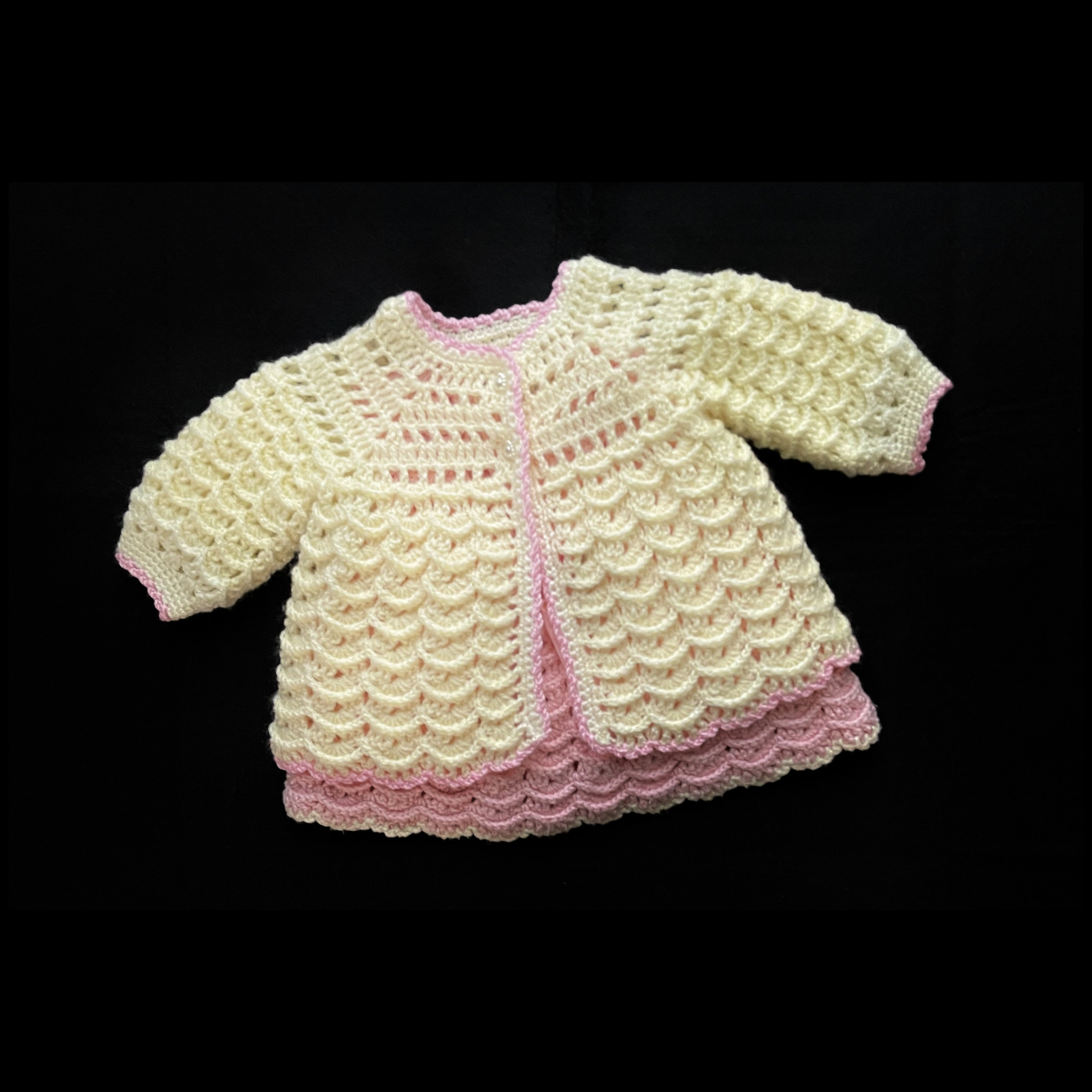 Kits & How To Digital PDF Crochet Pattern Crochet baby sweater pattern ...