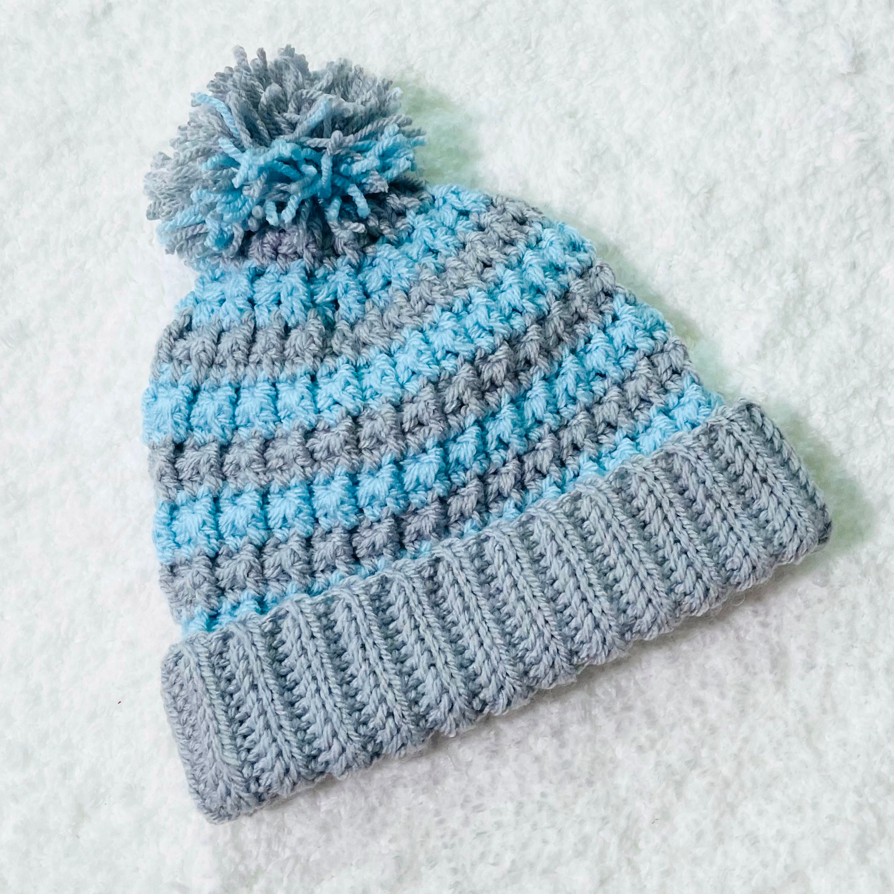 Digital PDF Crochet Pattern: Easy Crochet Beanie Hat or Cap Pattern for ...