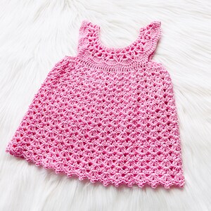 Digital PDF Crochet Pattern: Leah's Pinafore Crochet Summer Dress or ...