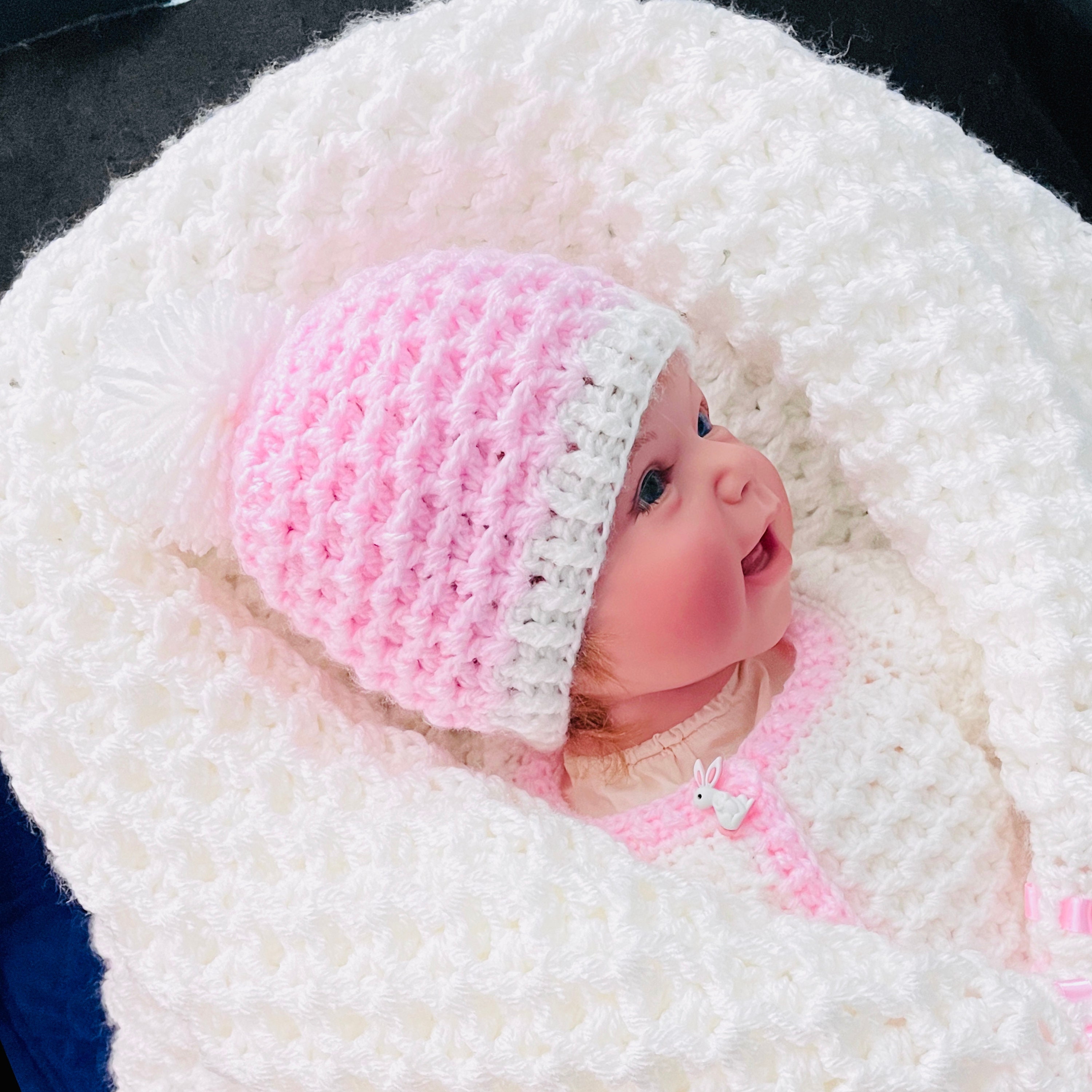 Digital PDF Crochet Pattern: Easy Crochet Baby Hat Pattern for Boys and ...