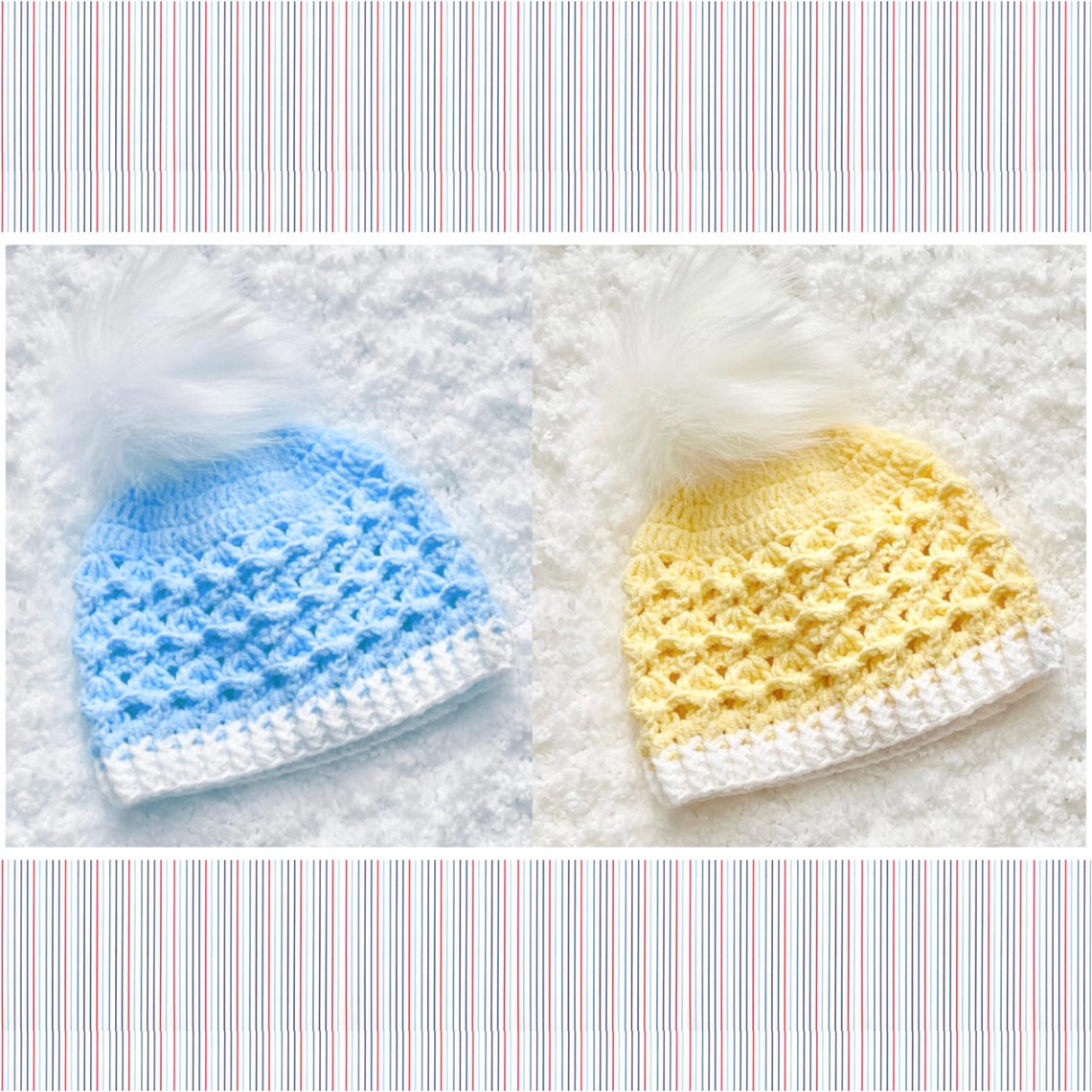 Digital PDF Crochet Pattern: Easy Crochet Ellie Cardigan Sweater, Baby ...