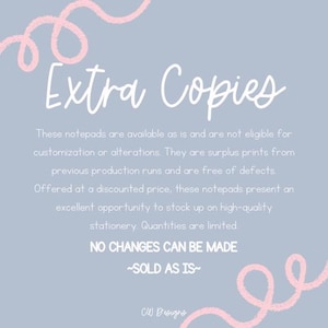 Extra Copies